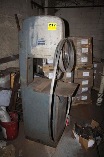 Aaron&#039;s 16&#034; model 1612 vertical bandsaw band saw hvac sheet metal machine for sale