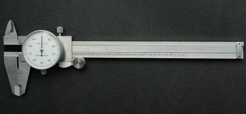 DIAL CALIPER-6&#034; STAINLESS STEEL 6&#034;, 0.001&#034; GRADUATION 6&#034;, 0.001&#034; GRADUATION