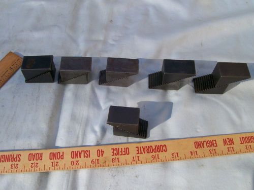 6 sets (12) no 2s nothwestern tool machinist step blocks for sale