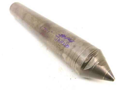 USED CARBIDE TIPPED #14 JARNO LATHE DEAD CENTER (1.751&#034; Point Diameter)
