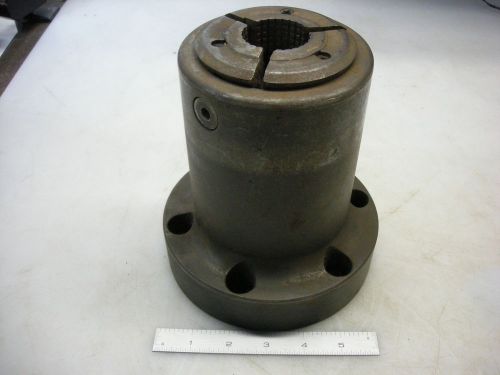 Pullback Type Lathe Collet Chuck A2-6 or B2-6 Mounting Uses &#034;S&#034; Type Collet Pads