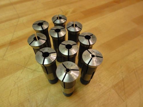 (10) 1/4 1/8 td10 carbide lined guide bushings swiss type star tornos collet cnc for sale