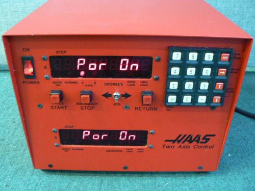 HAAS TWO AXIS CONTROL BOX 4TH 5TH CNC MILL ROTARY TABLE INDEXER HRT 210 HA5C RED