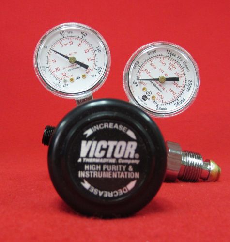 Victor 3000 psig compressed gas regulator hpt500/15/580/4f #f9 for sale