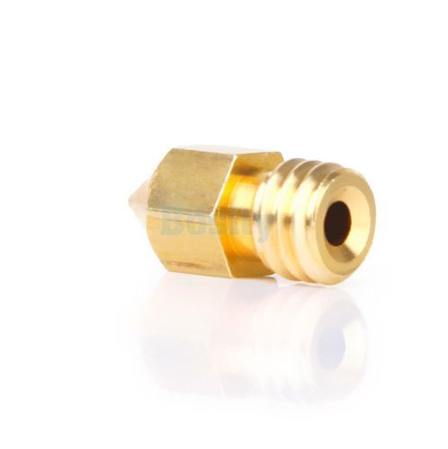 0.4mm copper extruder nozzle print head for 1.75mm makerbot mk8 3d printer for sale