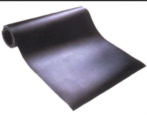 Neoprene Sheet, 50A Durometer, Smooth, No Backing, 0.187&#034; Thick, 12&#034; W, 24&#034; L