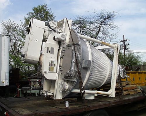 Jh day 70 cubic ft stainless steel day nauta mixer ( jacketed ) for sale