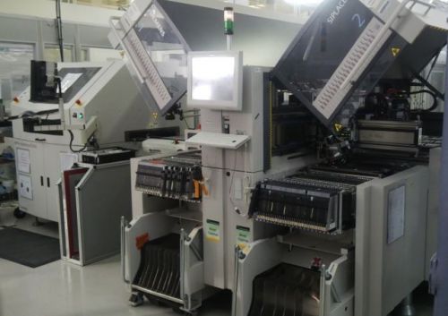 Asm siemens x4 high speed chip shooter pick and place 2008 low hours smt for sale