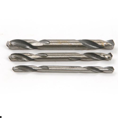 30pcs 3.2mm 4.2mm 5.2mm Micro Double-ended Straight Shank HSS Twist Drill Bits