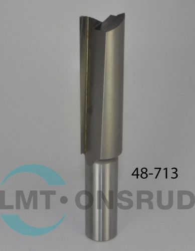 48-713 1.00&#034; double edge carbide tipped straight cnc &amp; mdf router bit lmt onsrud for sale