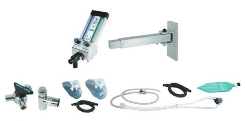 Belmed dental oral surgery flowmeter system w/ telescoping arm &amp; scavenger goods for sale