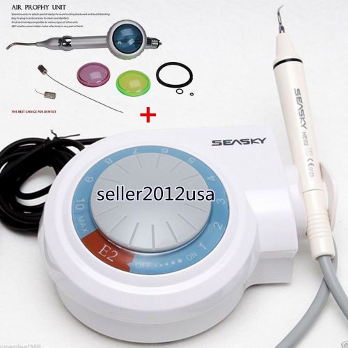 Dental ultrasonic piezo scaler fit ems handpiece tips dentist + air polisher 4h for sale
