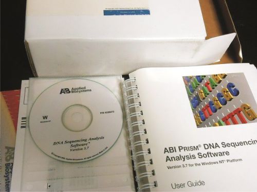 ABI Prism Applied Biosystems DNA Sequencing Analysis Software  v 3.7
