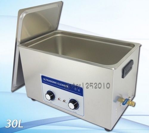 AC220V 600W 30 Liters Ultrasonic Cleaner With Timer And Heater