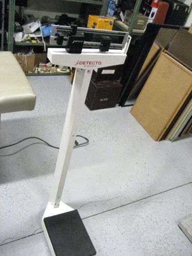 Detecto mechanical balance beam scale, 400 lb capacity, 59&#034;hx16&#034;wx21&#034;d (at feet) for sale