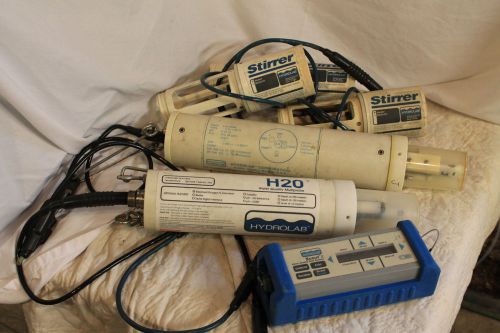 Lot of Hydrolab Equip. : H20, SVR2-SU, Scout 2, Stirrers