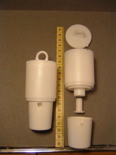 10 x pyro cylindrical italian plastic shell cases 2ins. diameter for sale