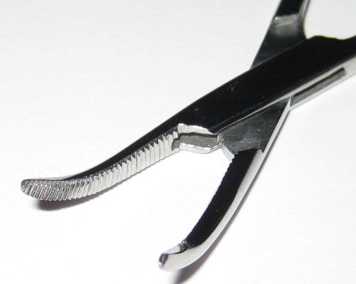 High Quality 5&#034; Angled Tip Hemostat - All Metal Construction - Lock Parts, etc