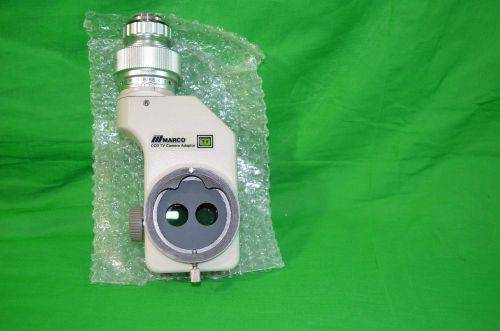 Marco CCD TV f-50/ Slit Lamp Ultra / Surgical Microscope / Video Camera Adapter