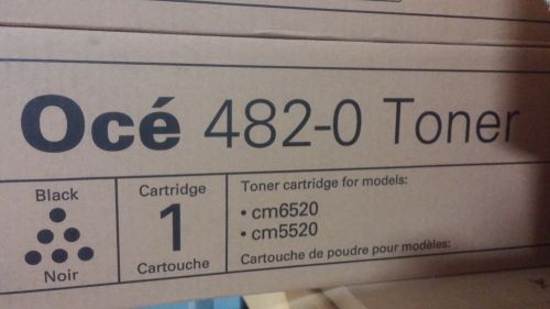 OCE 482-0 BLACK TONER CARTRIDGE FOR MODELS CM6520 AND CM5520