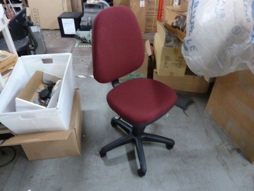 Safco 5500BG multi-use high-back office rolling chair burgundy NEW IN BOX