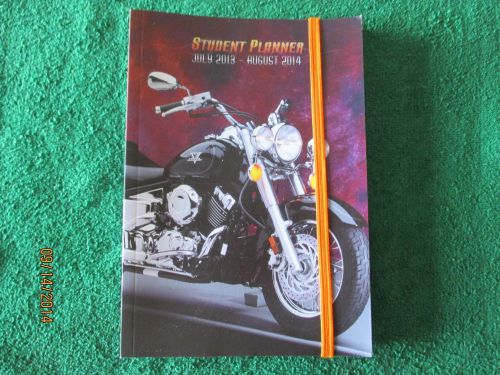 Student Planner w/Motorcycle 2013-2014