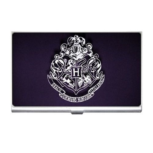 Harry Potter Crest Cutouts Business Name Credit ID Card Holder Free Shipping