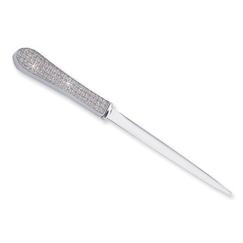 New Nickel-plated Silver Glitter Letter Opener Office