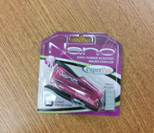 Paperpro nano stapler pink