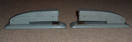 2 vintage industrial gray swingline stapler model 400 long island city, ny for sale