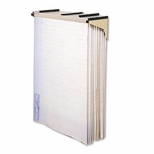 Safco Sheet File Drop/Lift Wall Rack, 1-1/4w x 11-3/8d x 7-7/8h, Sand (SAF5030)