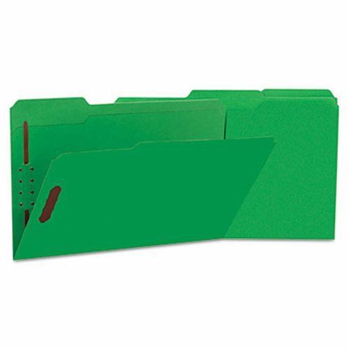 Universal Manila Folders, 2 Fasteners, 1/3 Tab, Legal, Green, 50/BX (UNV13526)