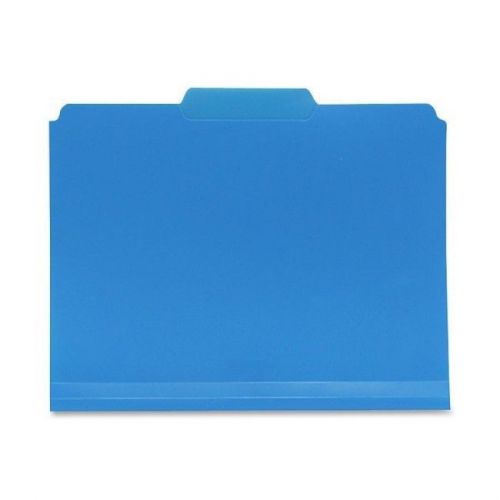 Smead File Folders 1/3 Cut, Letter, Blue (24 per Box) SMD10503
