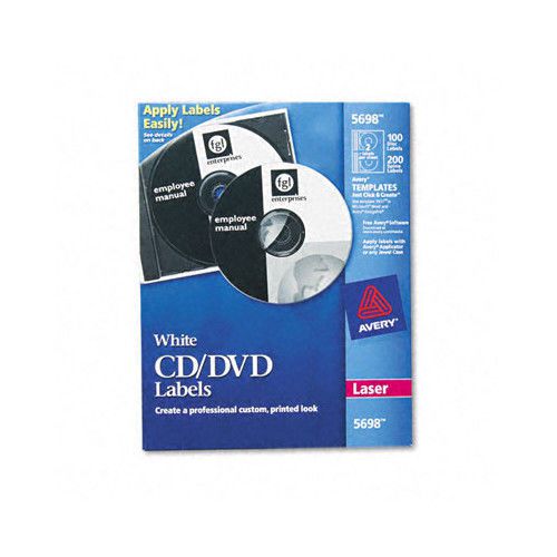 Avery CD / DVD Labels 100 / Pack
