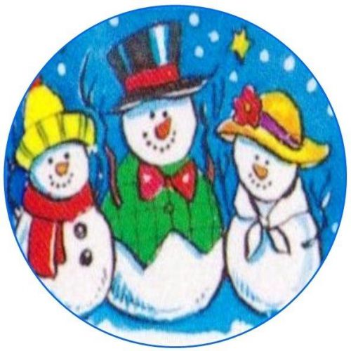 30 Personalized Christmas Snowman Return Address Labels Gift Favor Tags  (sn7)