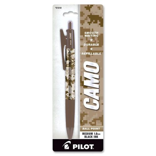 Pilot Camo Marines Medium Tip Refillable Ballpoint Pen Medium Black Ink 1mm