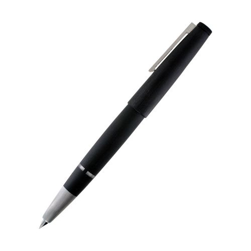 Lamy 2000 matte black fountain pen, fine nib. (l01f) for sale