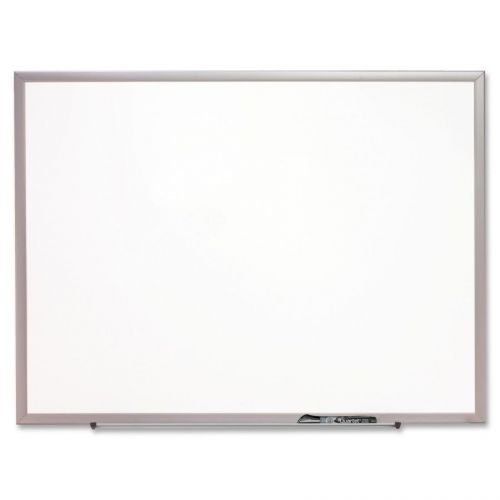Brand new quartet marker board 96&#034; x 48&#034; white - aluminum frame - film 25480 for sale