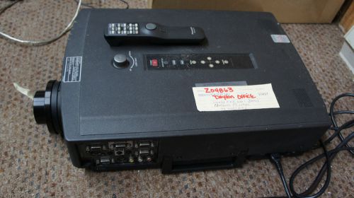 Panasonic PT-L797PXUL Video Projector with long throw lens