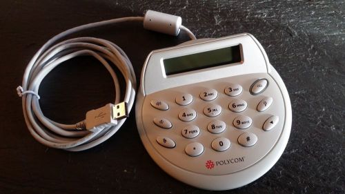 Polycom CX5000 External USB Dial Pad X811889-002 LIKE N E W