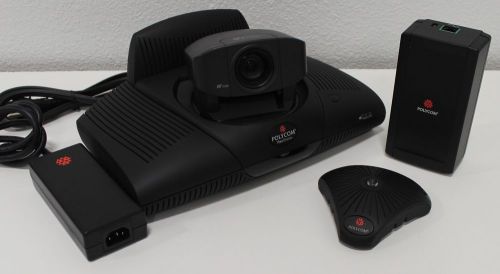Polycom Viewstation PVS-14XX Video Conference System + Mic, ADP-37BB, PVS-XX22