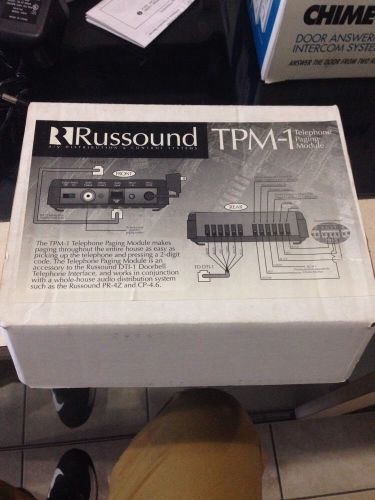Russound Tpm-1 Telephone Paging Module