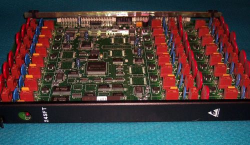 TADIRAN # 72449257100 CORAL IPX 24SFT 24 PORT - CIRCUIT STATION CARD - USED