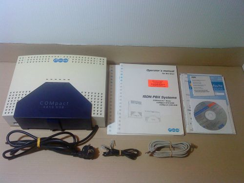 Auerswald COMpact 4410 ISDN PBX system (Euro plug 230V ± 10%)