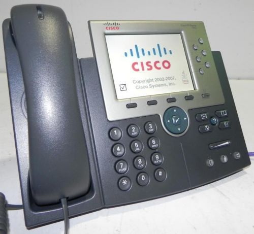 CISCO CP-7965G COLOR 7900 UNIFIED GIG ETHERNET IP PHONE