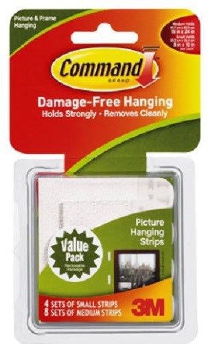3M Command, Picture Hanging Strips Combo Pack