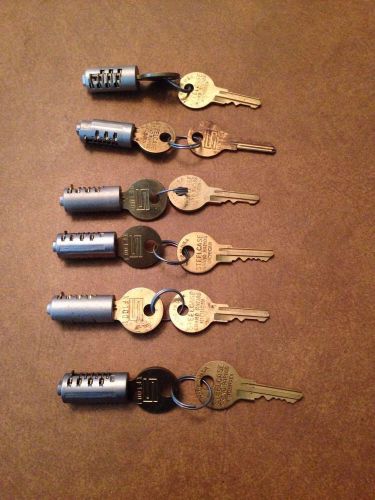 6/2Pairs Sets Of STEELCASE MASTER KEYS With Lock mechanism. XF-1001
