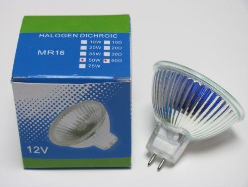 CBConcept Brand Precision Halogen Light Bulb MR16 12Volt 75W 75 Watt - 12 Bulbs