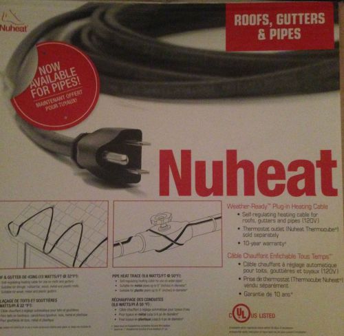 nuheat weather ready  plugin heating cable