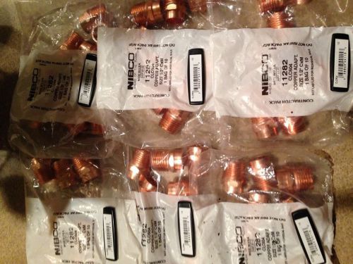 Lot of 60 Nibco Copper Adapter 1/2 Inch 11282 New Free S/H &amp; Insurance C x M